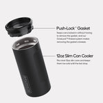 Hopsulator Slim | Dark Aura | 12oz Slim Cans thumbnail image 2 