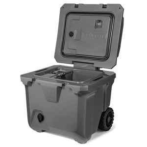 BrüTank 35-Quart Rolling Cooler | Charcoal