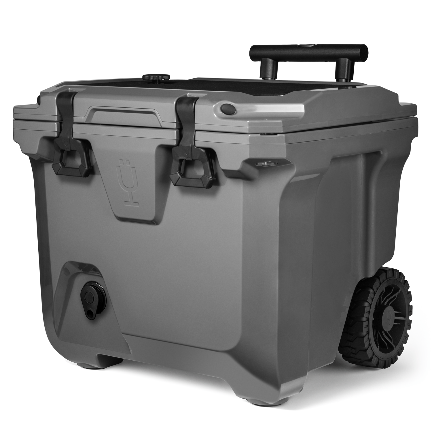 BrüTank 35-Quart Rolling Cooler | Charcoal