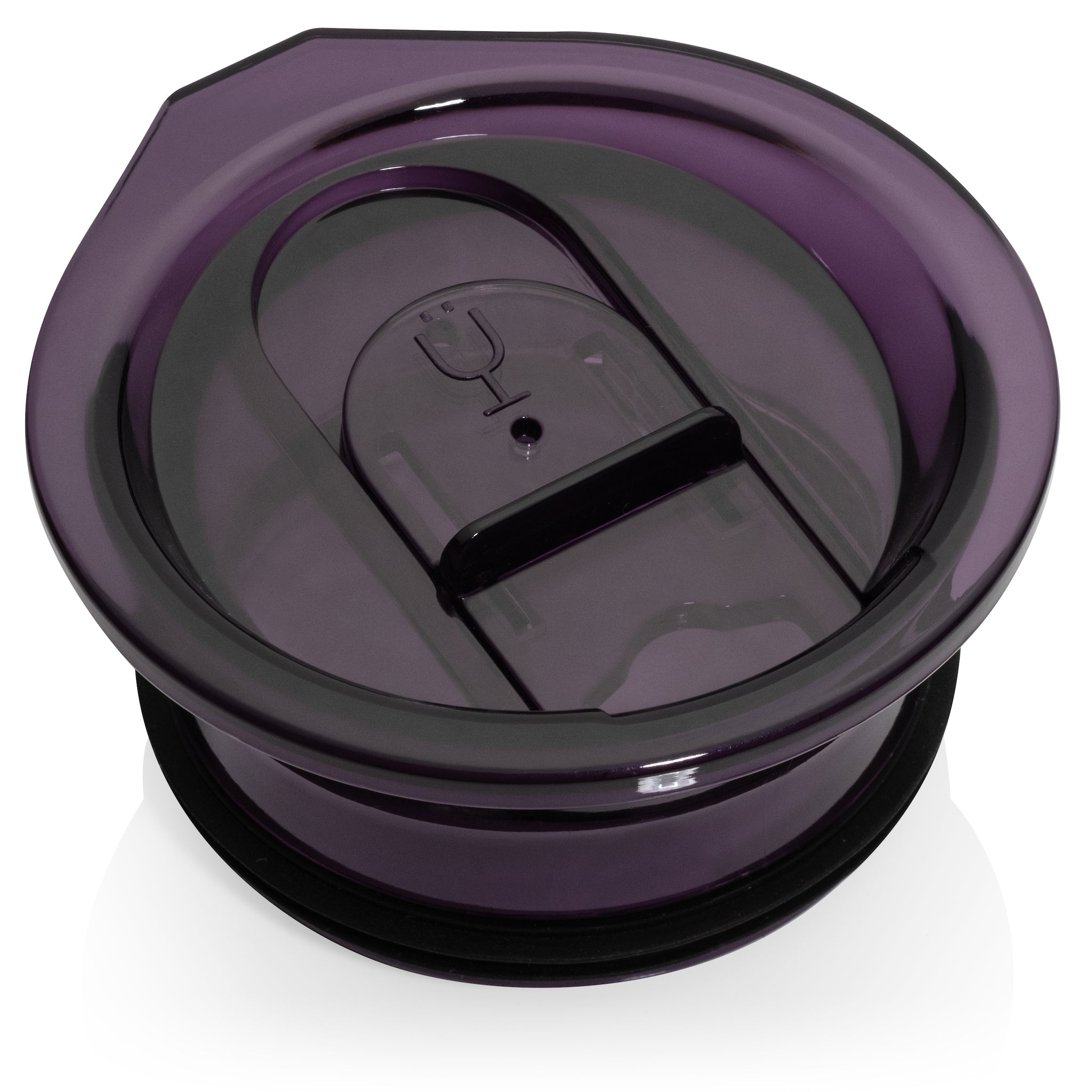 Hopsulator Slim Tumbler Lids (Clear, Black and Purple)