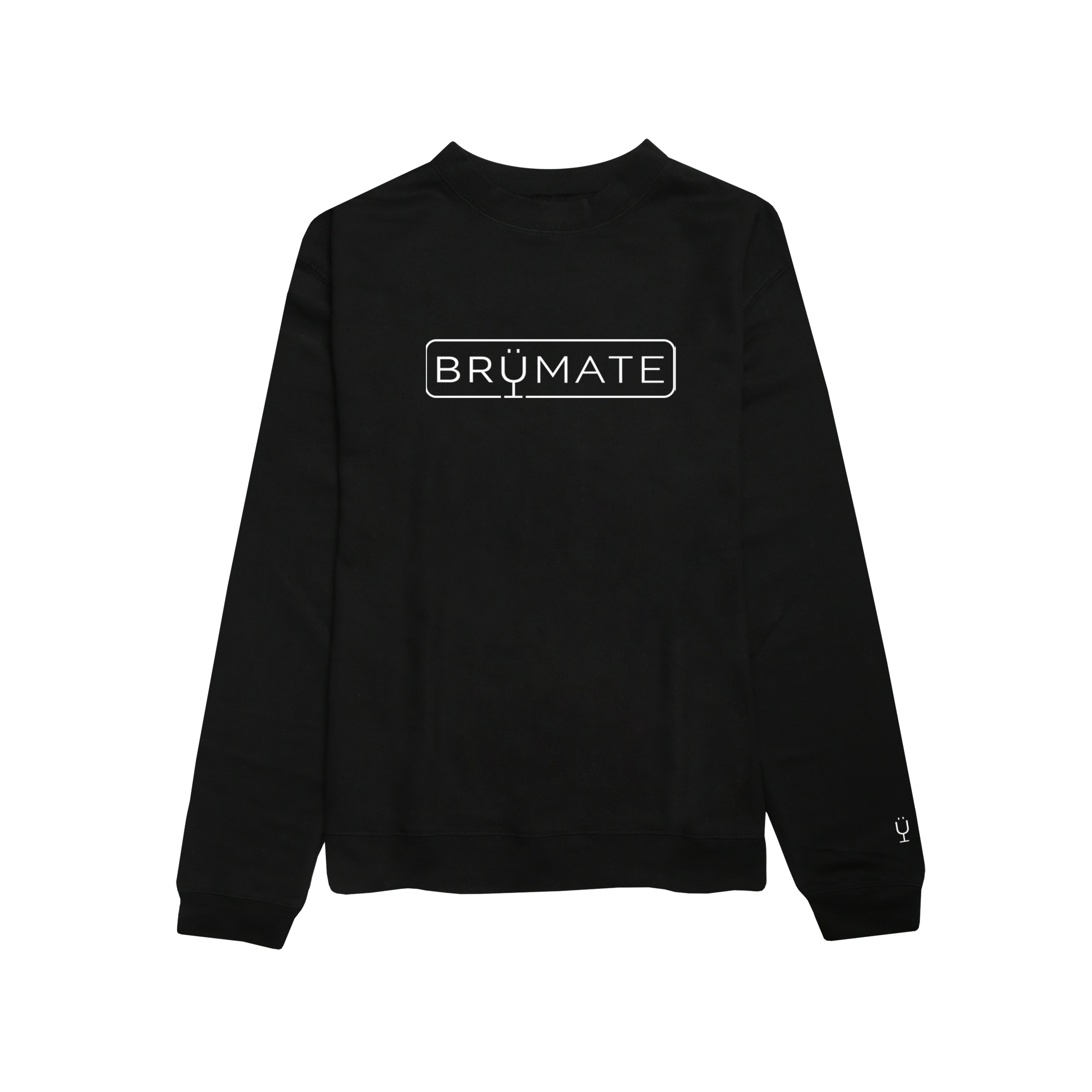 Crew Neck Sweatshirt | Black