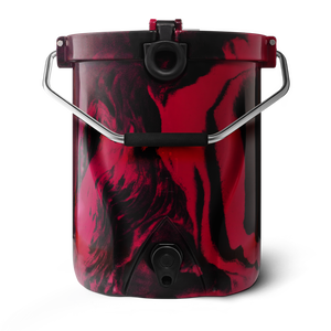 BackTap™ | Red & Black Swirl | 3gal